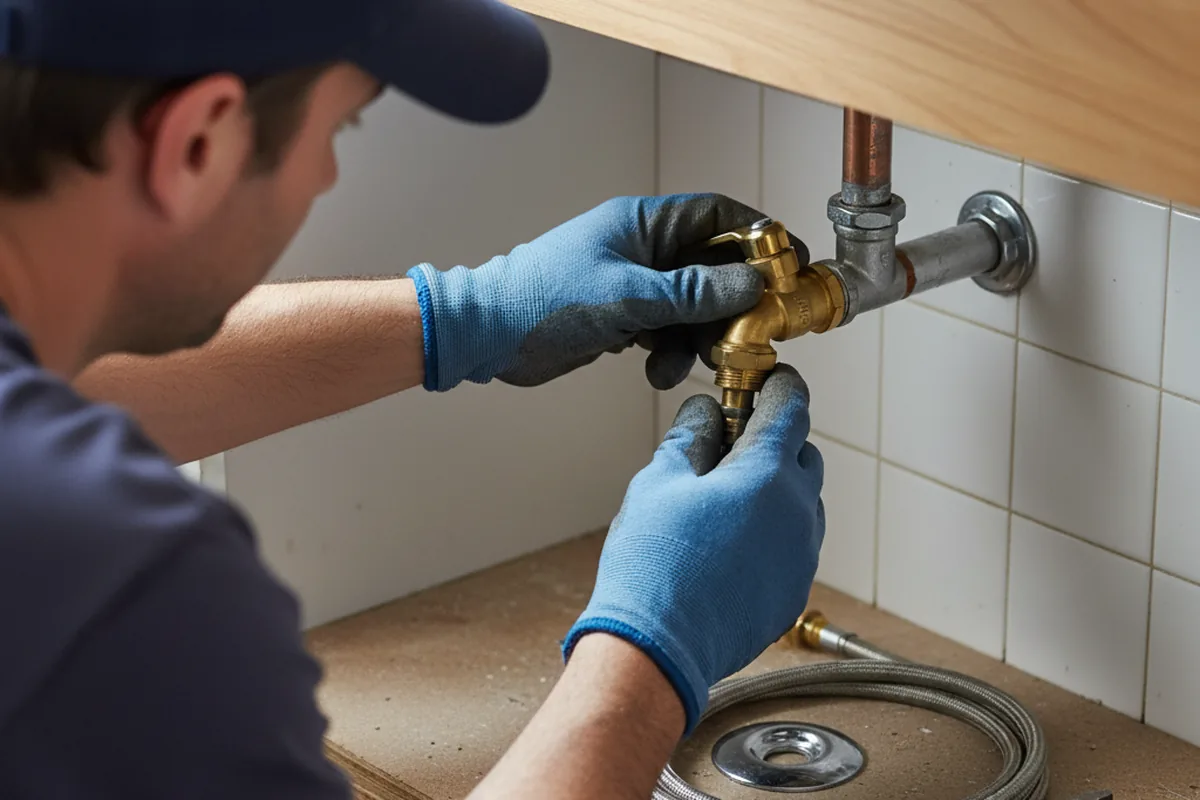 Shutoff valve and fitting work during Emergency Plumbing in Oakland